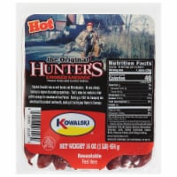 Kowalski The Original Hot Hunter's Smoked Sausage Perspective: Main