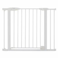 North States® Auto Close Baby Gate - White