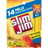 Slim Jim® Mild Snack Sized Smoked Meat Sticks