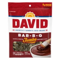 David Seeds Bar-B-Q Flavored Salted And Roasted Jumbo Sunflower Seeds Perspective: Main