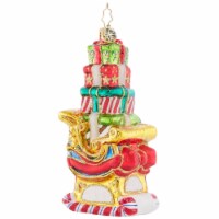 Christopher Radko Christopher Radko Piled-High Sleigh Glass Christmas Ornament 1021677