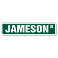 SignMission  6 x 24 in. Jameson Street Sign