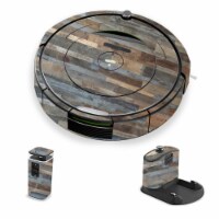 MightySkins IRRO690-Gray Wood Skin for iRobot Roomba 690 Robot Vacuum, Gray Wood