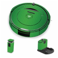 MightySkins IRRO690-Lime Carbon Fiber Skin for iRobot Roomba 690 Robot Vacuum, Lime Carbon Fi