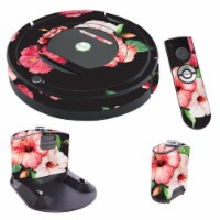 MightySkins IRRO770-Hibiscus Skin for iRobot Roomba 770 Robot Vacuum, Hibiscus