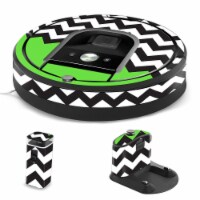 MightySkins IRRO960-Lime Chevron Skin for iRobot Roomba 960 Robot Vacuum, Lime Chevron