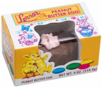 Lerro's Milk Chocolate Peanut Butter Filled Easter Egg Perspective: Main
