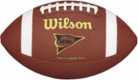 Wilson NCAA Youth Composite Football - Brown Perspective: Main