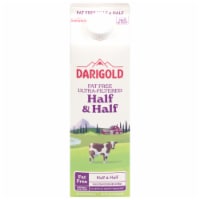 Darigold® Fat Free Ultra-Pasteurized Half & Half Perspective: Main