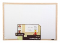 Quartet Wood Frame Dry Erase Board - Oak