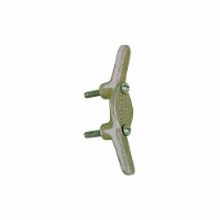Annin Flagmakers Rope Cleat,A-9,Aluminum,Silver  802572