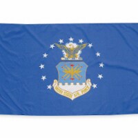 U.S. Air Force Military Flag 3x5 ft. Nylon SolarGuard Nyl-Glo Perspective: Main