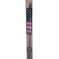 Annin Flagmakers 041309R 12 x 18 in. Poly cotton Us Flag- 2 Pack