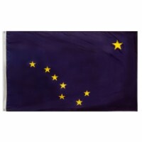Annin Flagmakers Alaska State Flag Perspective: Main