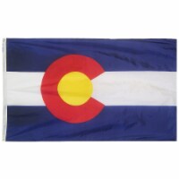 Annin Flagmakers Colorado State Flag Perspective: Main