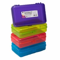 Translucent Pencil Box - Assorted Colors