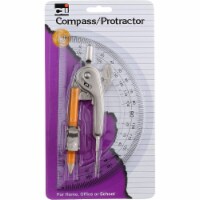 Charles Leonard Compass/Protractor 6 Inch (CHL80960) LEO80960