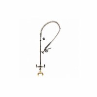 Dominion Commercial Faucets Gooseneck,Chrome,Brass,1.6gpm  77-9005RP