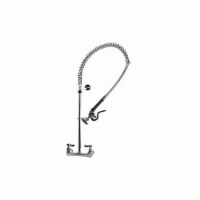 Dominion Commercial Faucets Gooseneck,Chrome,Brass,1.6gpm  77-9011PR