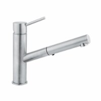 Concinnity Faucets 522000-PST Pull-Out- Single Lever Hole Kitchen Set - Polished Stainless St