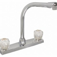 Dominion Faucets Straight,Chrome,Dominion Faucets,1.75gpm  77-4891