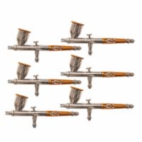 Paasche TG-6P 0.38 mm Double Action Gravity Feed Airbrush with Medium Head for Talon - Pack o