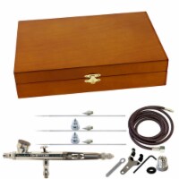 Paasche Airbrush RG-4WC RG Airbrush in Wood Case with 4 Head Sizes