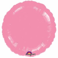 Loftus International A1-2805 18 in. Metallic Pink Round Balloon Perspective: Main