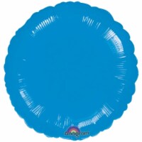 Anagram Round Balloon - Blue Perspective: Main