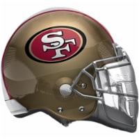 Loftus International A2-6308 San Francisco 49ers Helmet Super Shape Balloon Perspective: Main