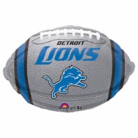 Anagram 74537 Detroit Lions Junior Shape Foil Balloon Perspective: Main