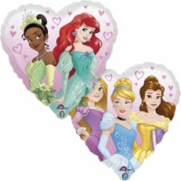 Loftus International A3-4267 18 in. Princess Dream Big Heart Balloon Perspective: Main