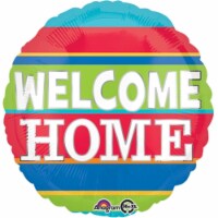 Loftus International A3-4545 18 in. Welcome Home Colorful Stripes Balloon Perspective: Main