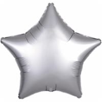 Loftus International A3-6807 19 in. Platinum Star Satin Luxe Balloon Perspective: Main