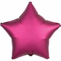 Loftus International A3-6829 19 in. Pomegranate Star Satin Luxe Balloon Perspective: Main