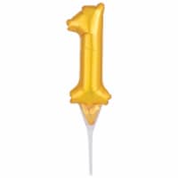 DecoPac Numeral 1 Inflatable Decoration - Gold