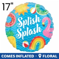 Splish Splash Happy Summer HELIUM FILLED BALLOON Perspective: Main