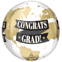 Congrats to the Grad Orbz® Helium Filled Balloon Perspective: Main