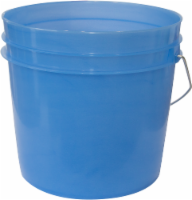 Argee 1-Gallon Plastic Pail - Translucent Blue Perspective: Main