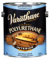Varathane Semi-Gloss Crystal Clear Water-Based Polyurethane 1 gal. - Total Qty: 2