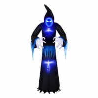 Occasions 8 Foot Inflatable Infinity Mirror Reaper Halloween Decoration, Black