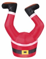Occasions Inflatable Santa Legs Christmas Decoration