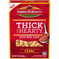 American Beauty™ Thick and Hearty™ Bronze Cut Penne Pasta Perspective: Main