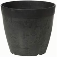 Novelty Dolce Round Planter - Black