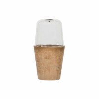 Sprout House Mini Terrarium-Taupe Perspective: Main