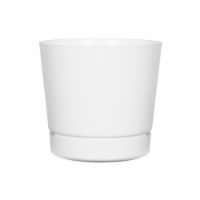 Novelty Majestic Planter - White Perspective: Main