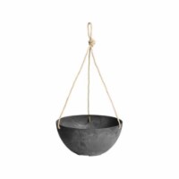 Novelty 10 Artstone Hanging Napa Bowl Black