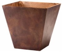 Novelty Ella Square Planter - Rust