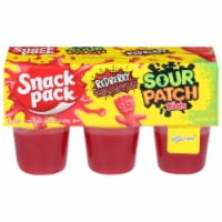 Snack Pack Sour Patch Kids Redberry Juicy Gels
