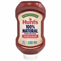 Hunt's® No Artificial Sweeteners Thicker & Richer Tomato Ketchup Perspective: Main